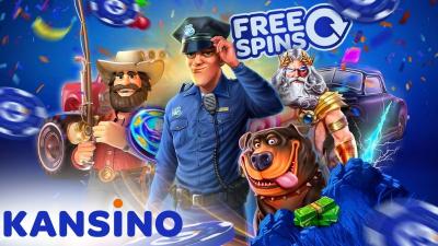 Stort €25 en krijg 30 extra spins bij Kansino