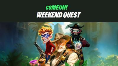 Speel de Weekend Quest bij ComeOn en win Evolution coupons voor live casino