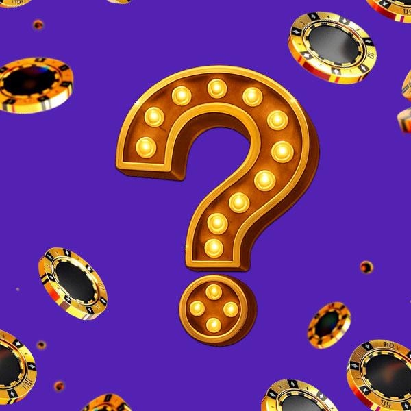 Vraagteken met casino chips om het hoe spelen bij legale casino's aan te kaarten