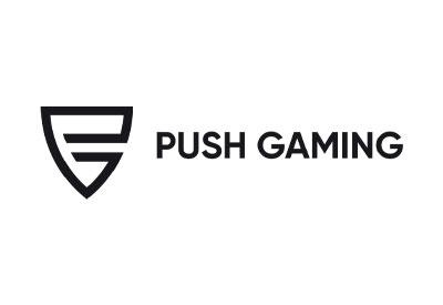 Logo van Push Gaming als online casino vendor