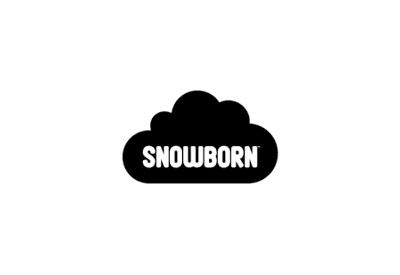 Snowborn Games logo software casino's