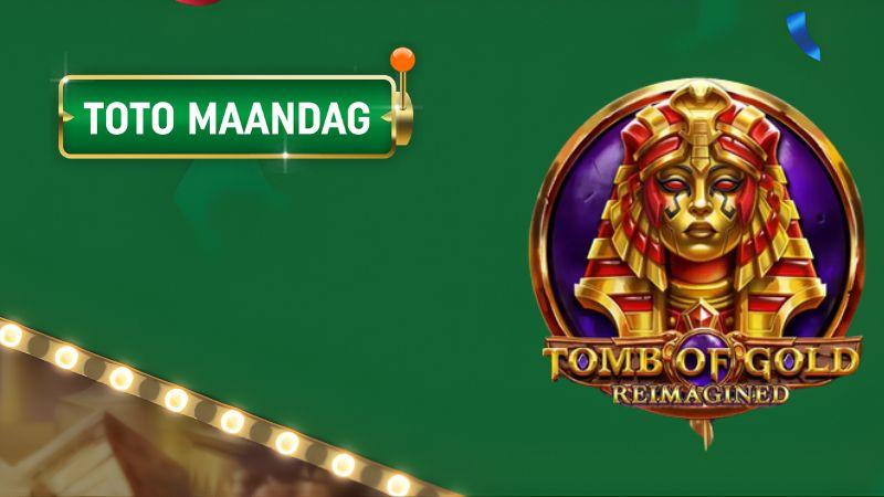 Ontvang 5 free spins voor Tomb of Gold Reimagined
