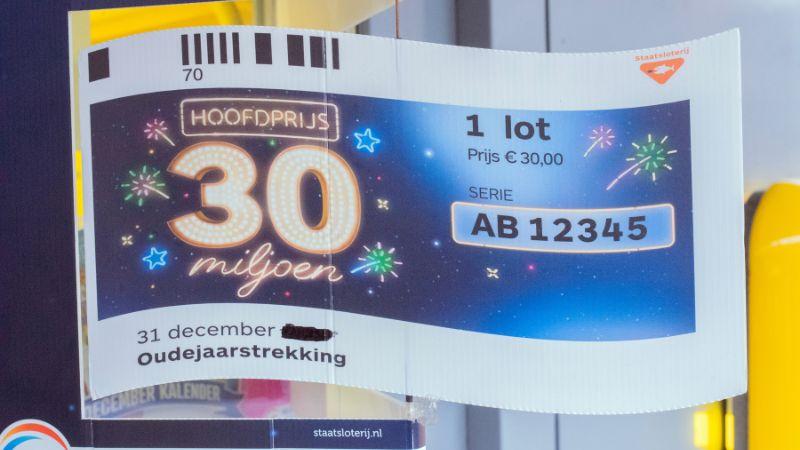 Winnende loten niet geïnd, prijzen gaan naar goede doelen