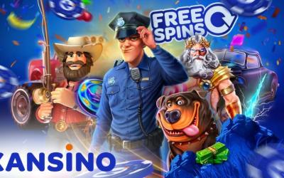 Stort €25 en krijg 30 extra spins bij Kansino
