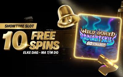 Free spins voor Wild North Radiant Skies Go Collect