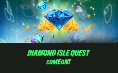 Mega Quest bij ComeOn: zes opdrachten met Diamond Isle